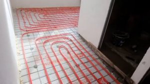 Водяной ТЁПЛЫЙ ПОЛ своими руками Подключение газового котла