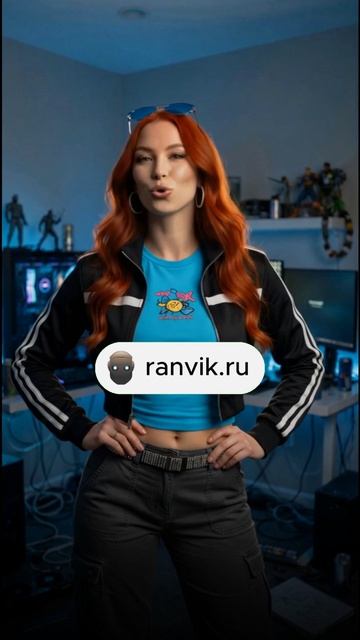 Анимированный стикер через ИИ нейросеть #стикерИИ #GIF #Ranvik