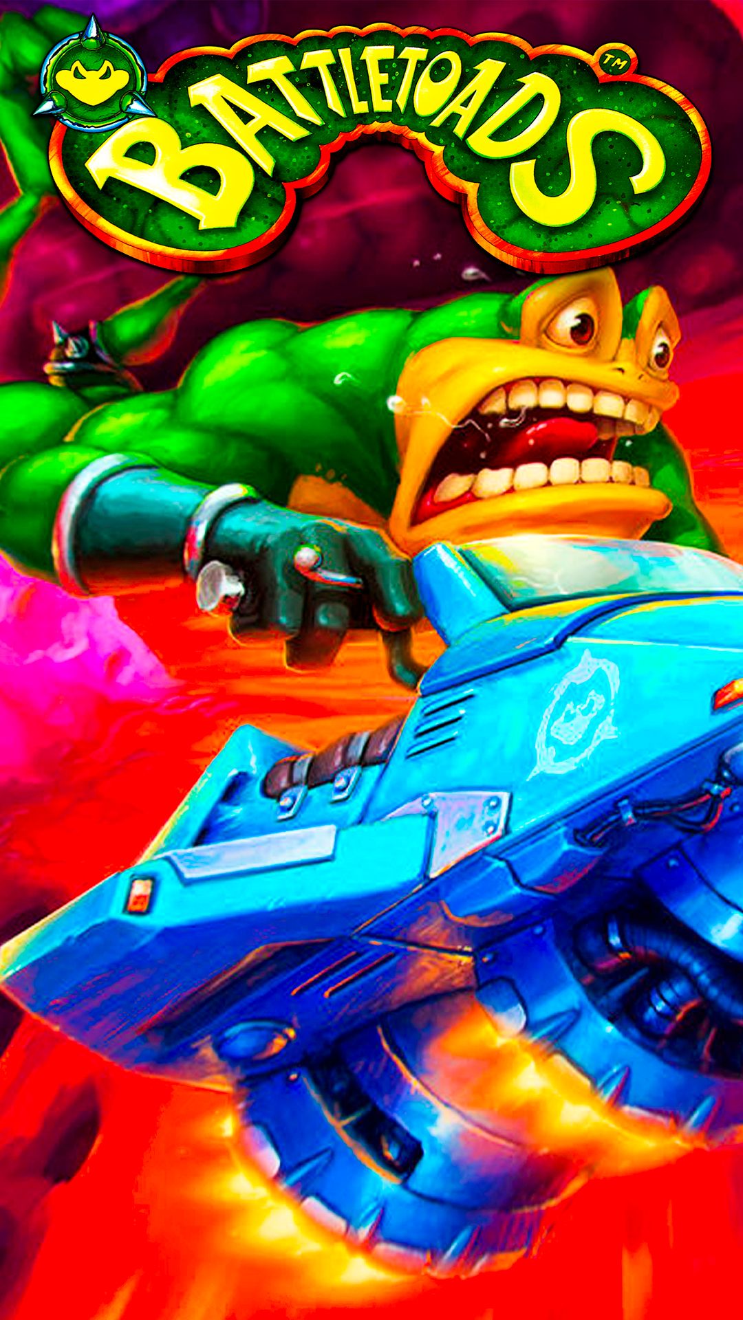 Мчимся по турботунелю Battletoads Dendy