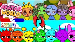 КАК СДЕЛАТЬ ПЕРСОНАЖЕЙ СПРУНКИ ИЗ ИНКРЕДИБОКС В AVATAR WORLD! 😱🔥