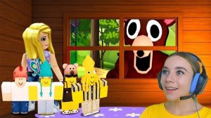 МЫ ВЫЖИЛИ! 99 ДНЕЙ ВЫЖИВАНИЯ В ЛЕСУ С АЛЁНОЙ в ROBLOX!