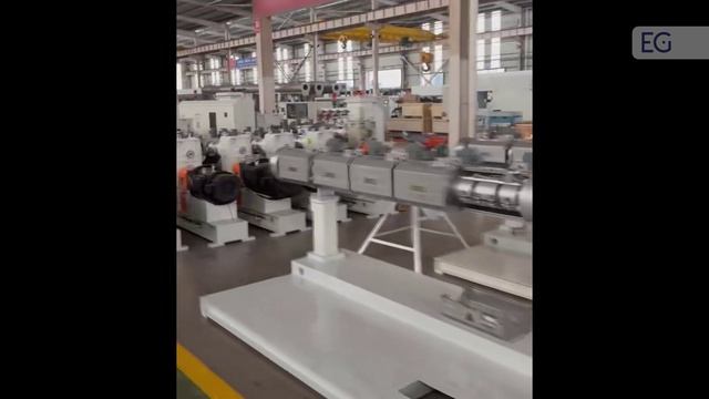 Экструдер для переработки гранулированных полимеров MFH-75/38