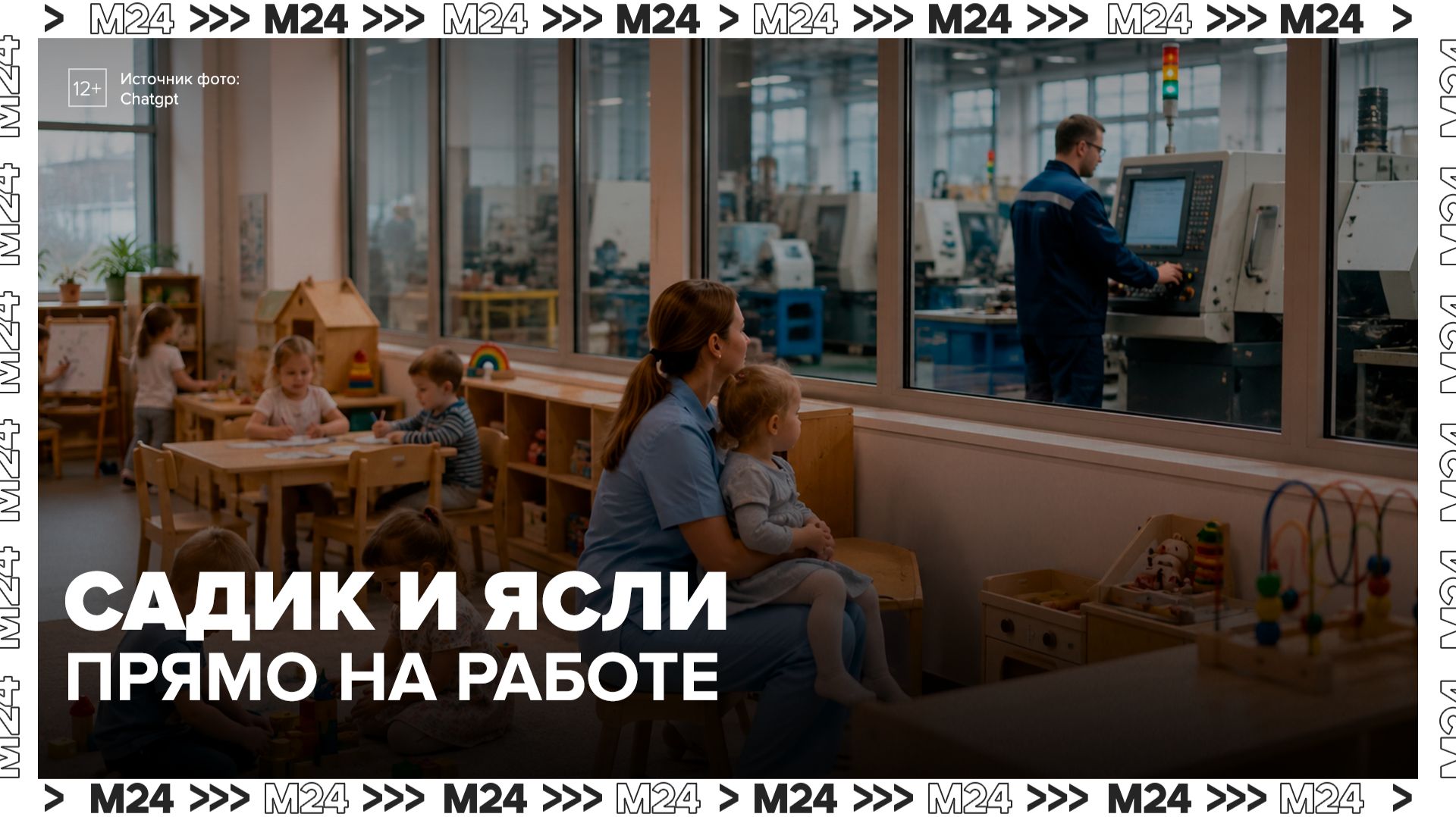 Детские сады и ясли могут появиться на российских предприятиях - Москва 24