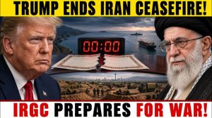 Трамп РАСТОРГАЕТ соглашение о перемирии - Иранская гвардия роет окопы для наземного вторжения - В Ир