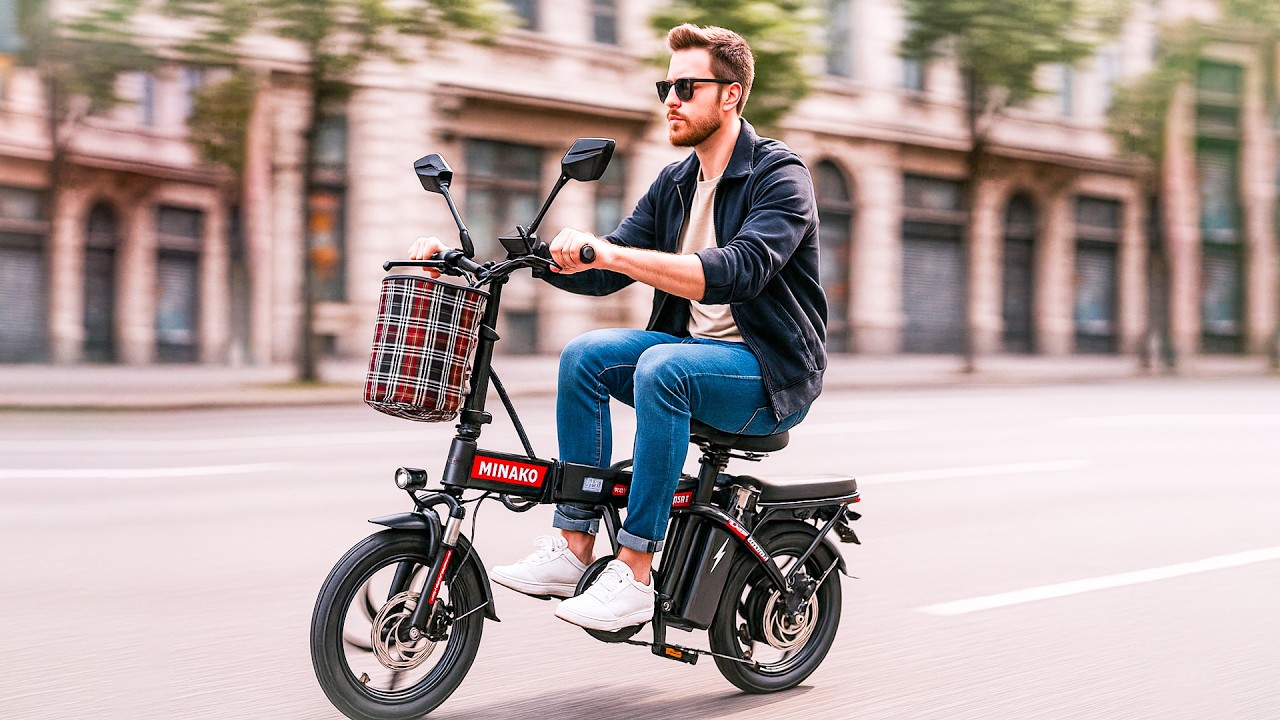 Тест-драйв САМОГО ДЕШЁВОГО электровелосипеда Minako M1 Pro