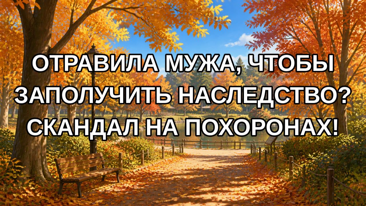 Отравила мужа, чтобы заполучить наследство? Скандал на похоронах!