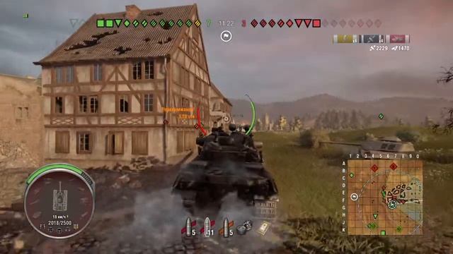 Andre The Giant (WOT Console PS4) Первая отметка. Линия Зигфрида.
