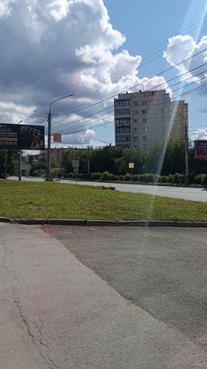 на прогулке