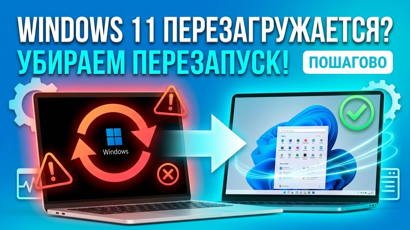 Почему Windows 11 постоянно перезагружается пошаговая инструкция