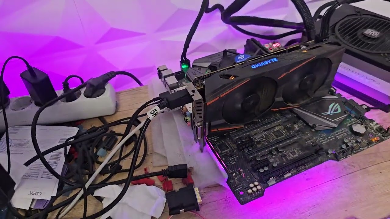 тест видеокарты Gigabyte RX 580 2048sp 4Gb