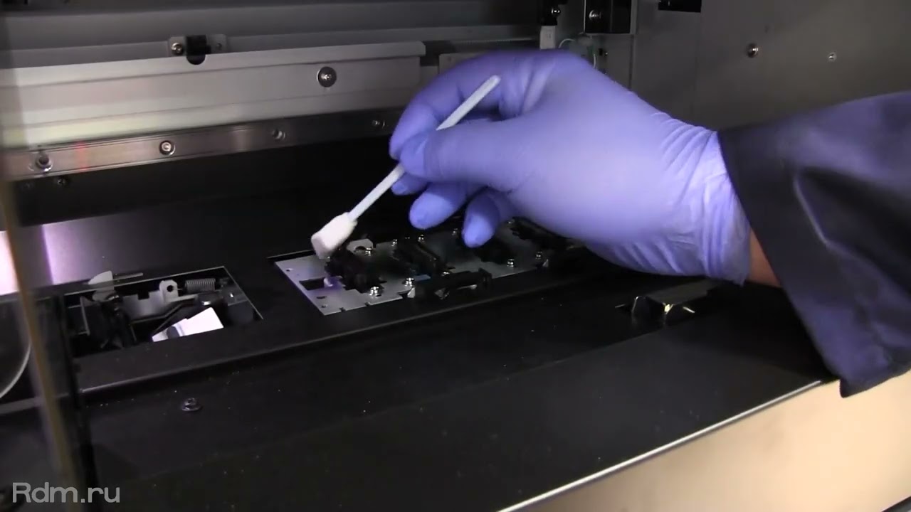 Ручная чистка и обслуживание плоттера Roland TrueVIS VG и SG серии - Manual Cleaning Procedure