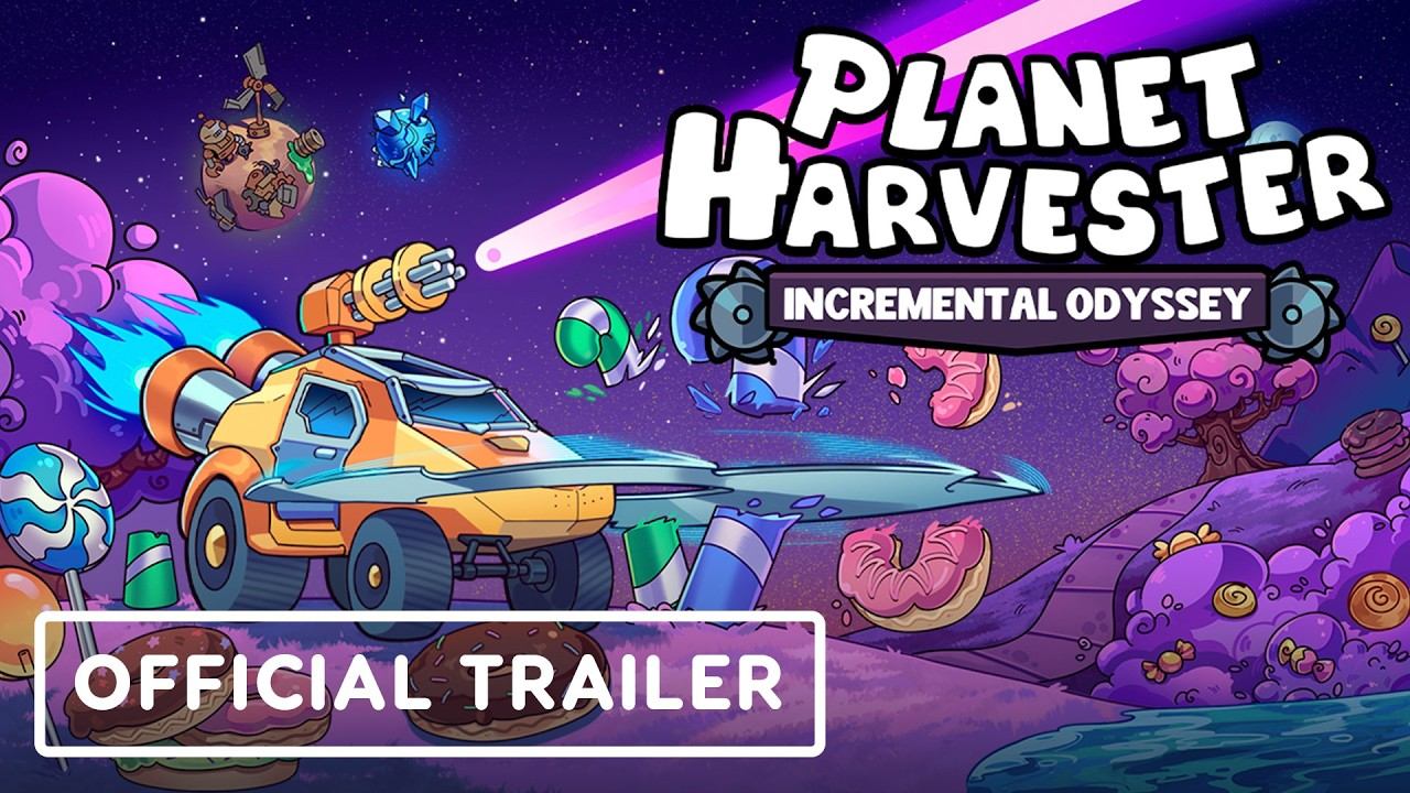 Planet Harvester: Incremental Odyssey - Official Launch Trailer