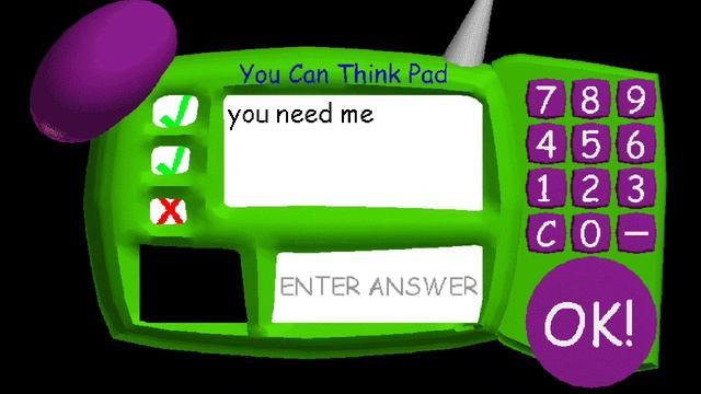 You Need Me