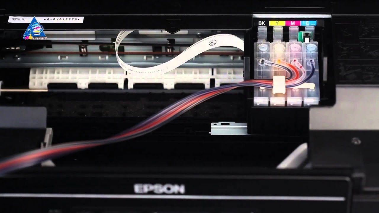 Установка СНПЧ на МФУ Epson Expression Home XP-406