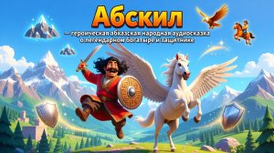 🏔️🛡️✨ Абскил — героическая абхазская народная аудиосказка о легендарном богатыре и защитнике 🦅🏇