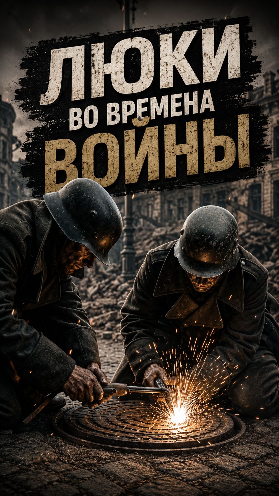 Зачем во время войны заваривали городские люки?