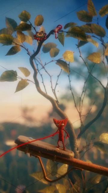 Unravel. Миссия с кубиком и качелями
