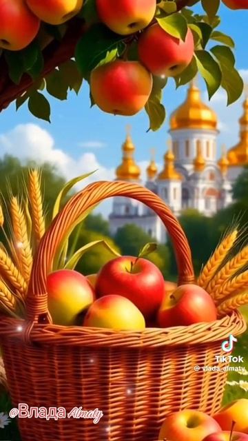 С яблочным Спасом!