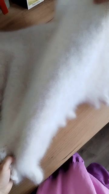 Косынка из собачьей шерсти