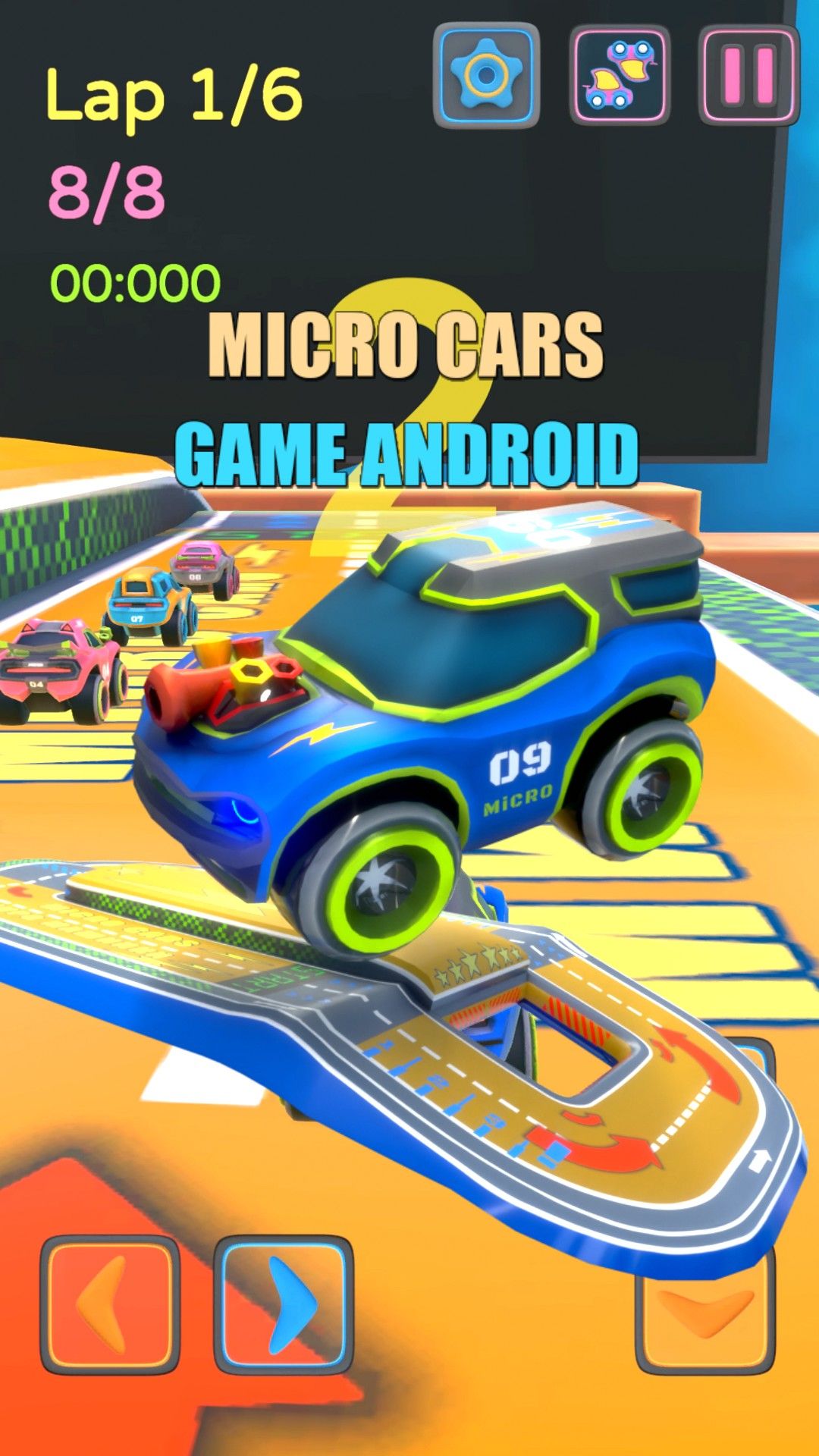 🥰👍 🎮 новая игра Micro Cars / Микро Машинки для андроид! Качай! :)🥰👍 🎮