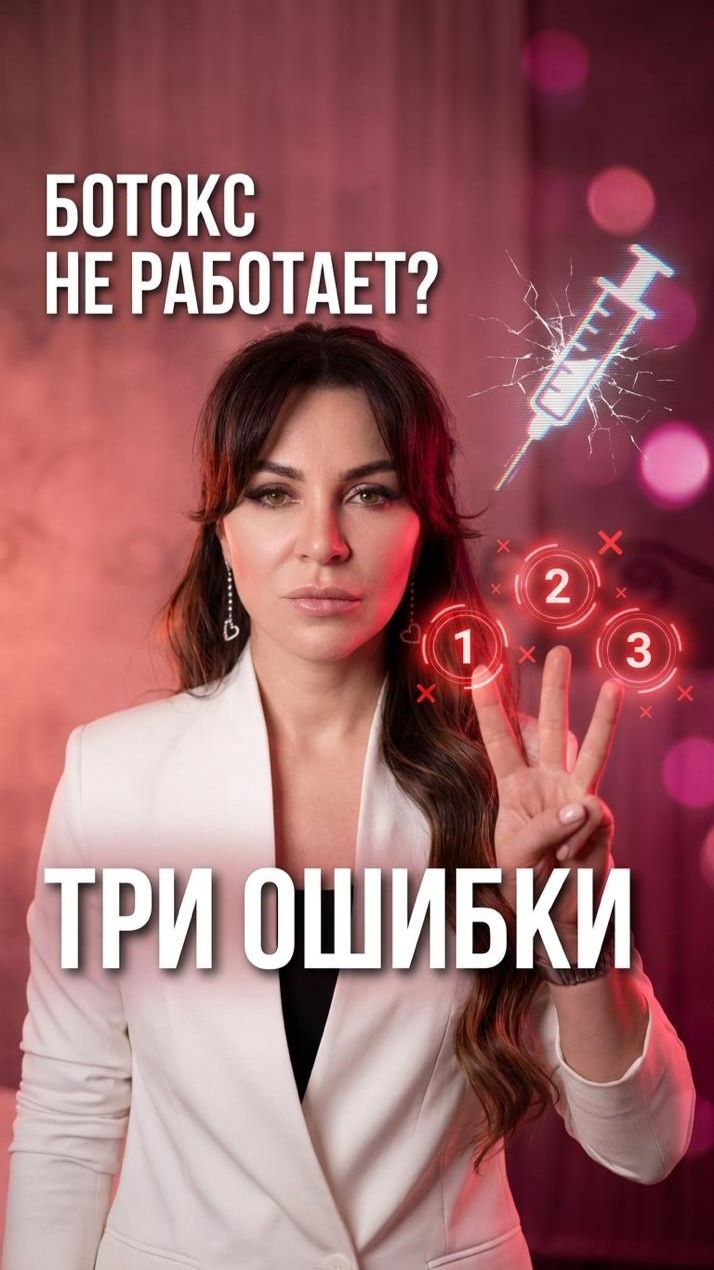 Колола ботокс — а морщины на месте? 💉