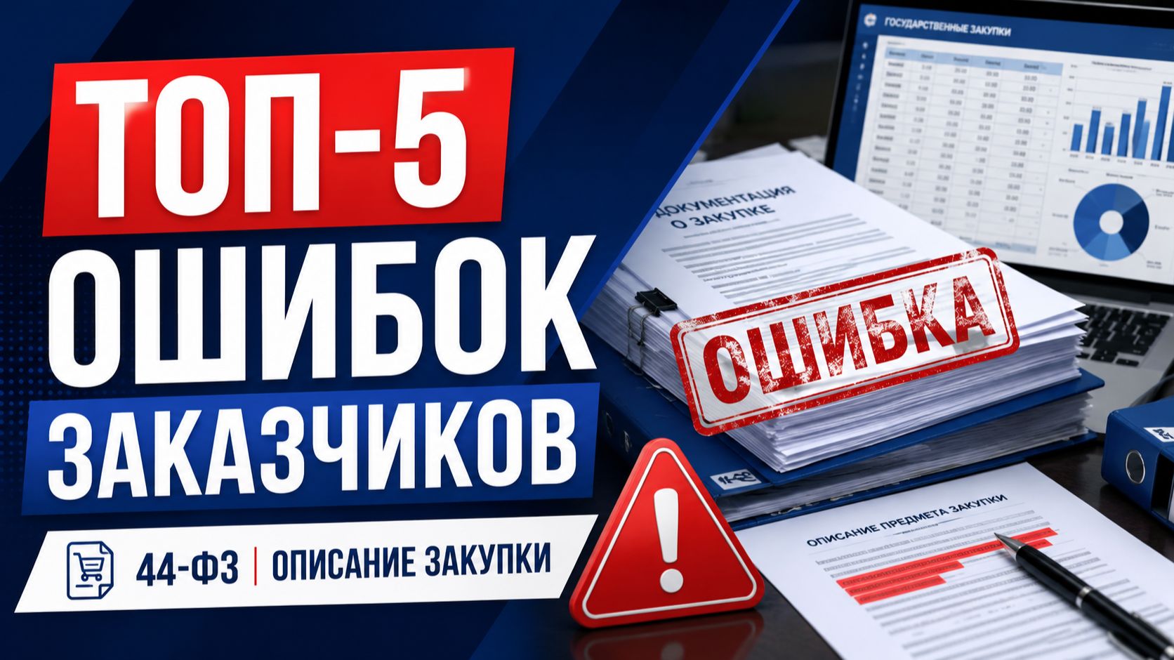 ТОП-5 ОШИБОК ЗАКАЗЧИКОВ