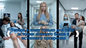 Теперь я живу только для себя: история ложного брака и истинного прозрения