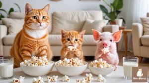 🐈🌟История Кошечек , Самые интересные и Веселые  Истории Мамы кошки И ее Сыночка