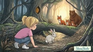 Полина и волшебный клубок.Мультфильм для детей
