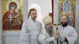 Проповедь епископа Солнечногорского Алексия в Свято-Преображенском скиту Данилова монастыря 19.08.26