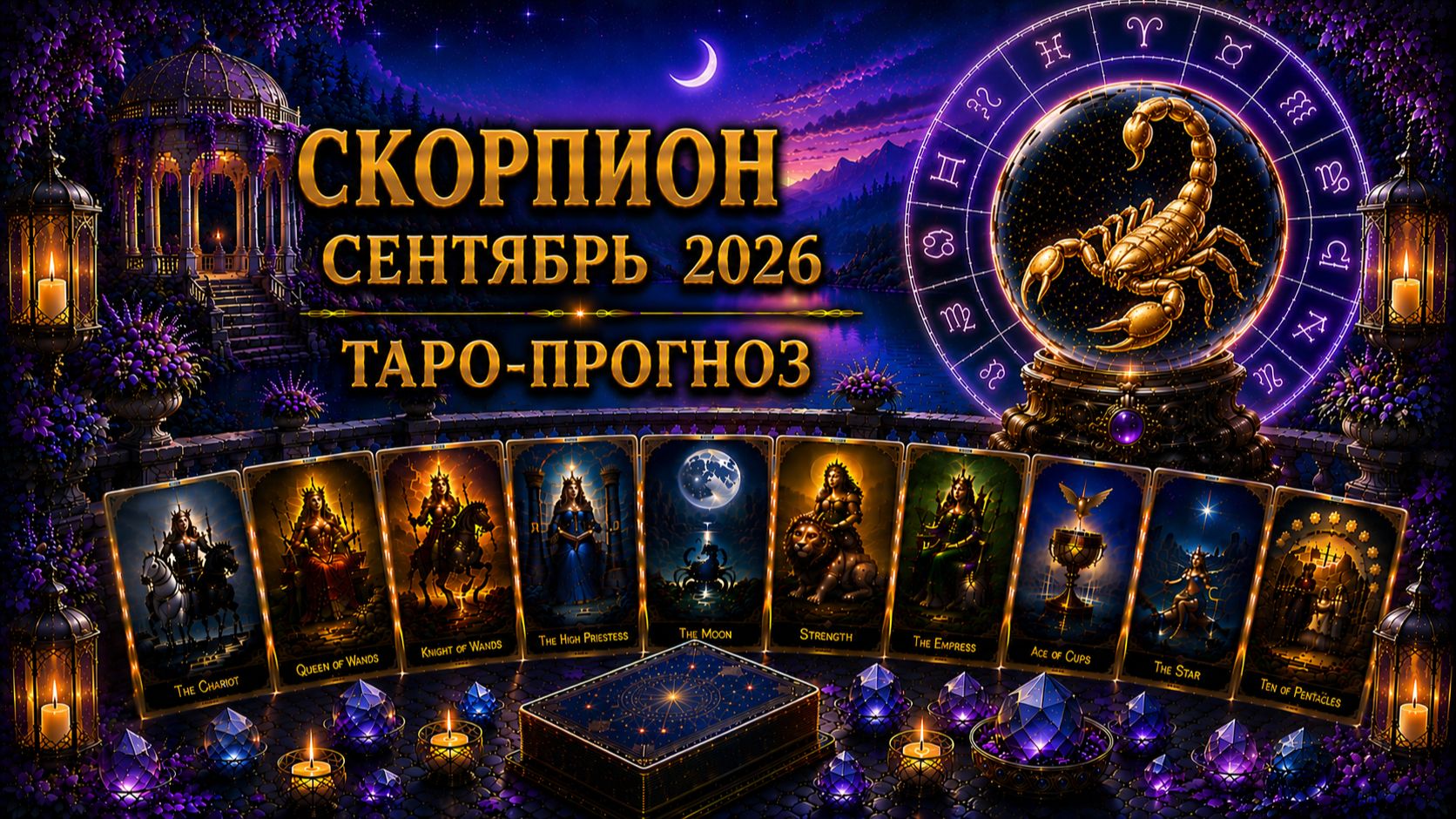 Скорпион ♏ Таро прогноз на сентябрь 2026 года