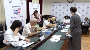 В Избирательной комиссии Дагестана прошли жеребьёвки по распределению бесплатного эфира