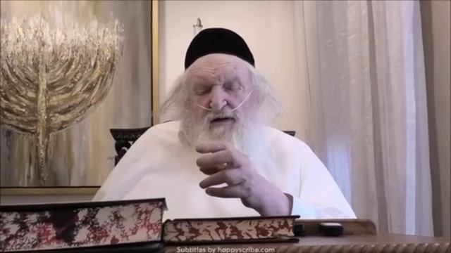 100-year-old Rabbi Moshe Sternbuch, Top Authority Of The Edah HaChareidis, Speaks In Yiddish As He S