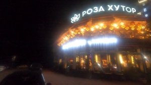 Ужинаем в Про Хинкали Роза Хутор by Novikov. Завтра летим домой.