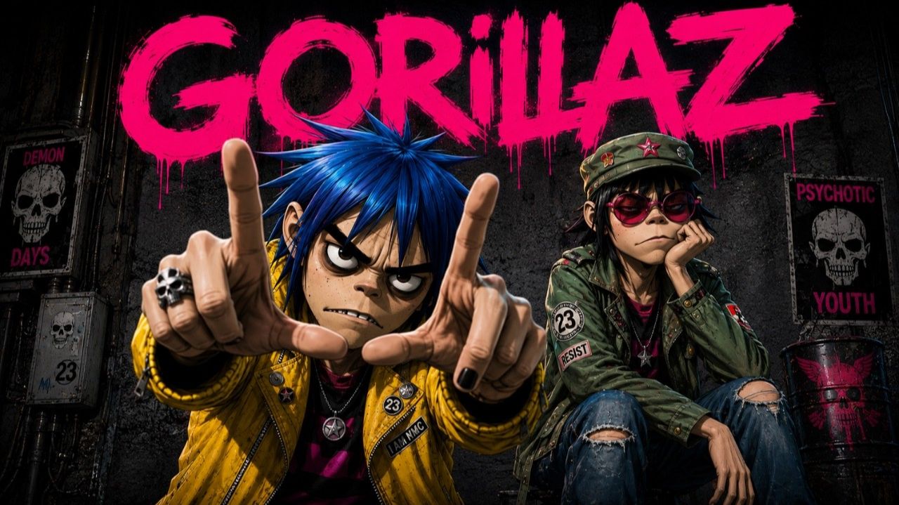 Gorillaz Demon Days Era Vibe – Dark Trip-Hop AI | Psycho Mix