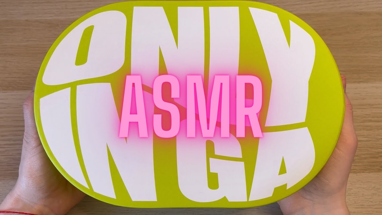 АСМР Золотое яблоко распаковка бьюти бокса / ASMR Gold Apple Box Unboxing