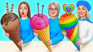 Кулинарный Челлендж Я против Бабушки Вкусные Кухонные Лайфхаки от Multi DO Smile