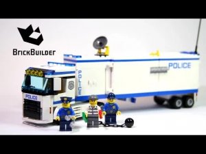 LEGO CITY 60044 Мобильный полицейский участок:Коллекция «Полиция» (50/74)