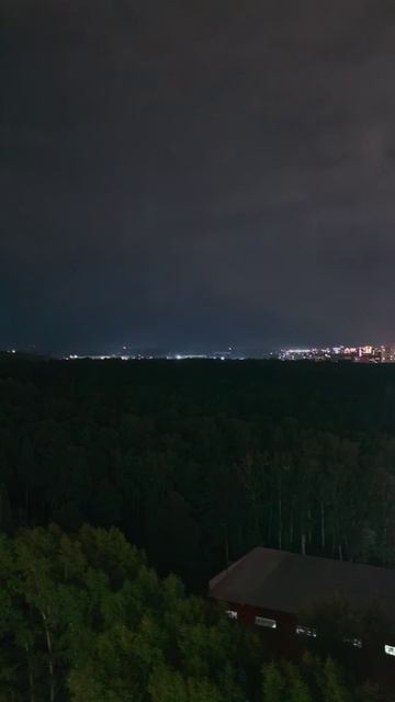 Новосибирск 18 августа — вечерний дождь и замеры воздуха