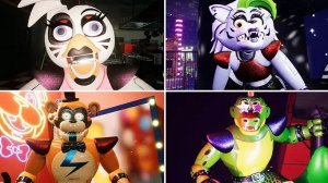 FNAF Security Breach - All Character Retextures Vgaming