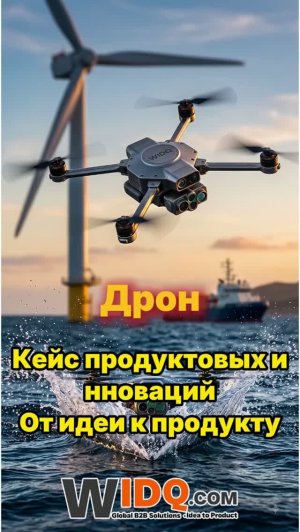 Промышленные дроны нового поколения | Кейс WIDQ