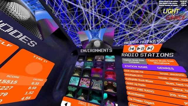 Light And Dance VR - Music, Action And Relexation Музыка