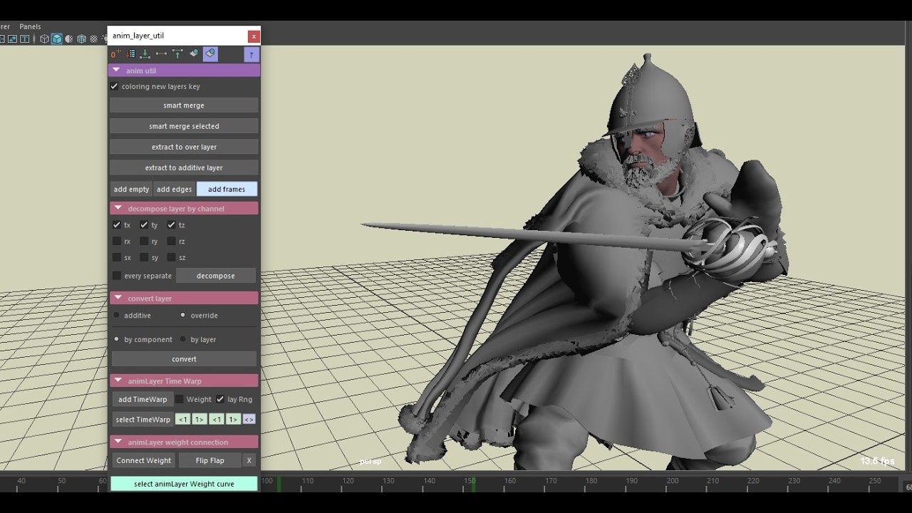 Advanced Animation Layer Tool Update RUS Хелп, таймварп и многое другое