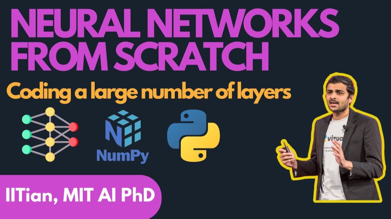 3) Lecture 3 - Coding Multiple Neural Network Layers And Stacking Them Together