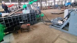 Контроль геометрии пакета перед отгрузкой с завода пресс-пакетировщик 250 тонн