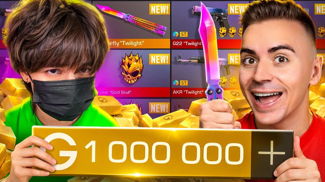 АРТКУЛ ПРОКАЧАЛ ХИМИ НА 1МЛН ГОЛДЫ! ОНА В ШОКЕ...😱