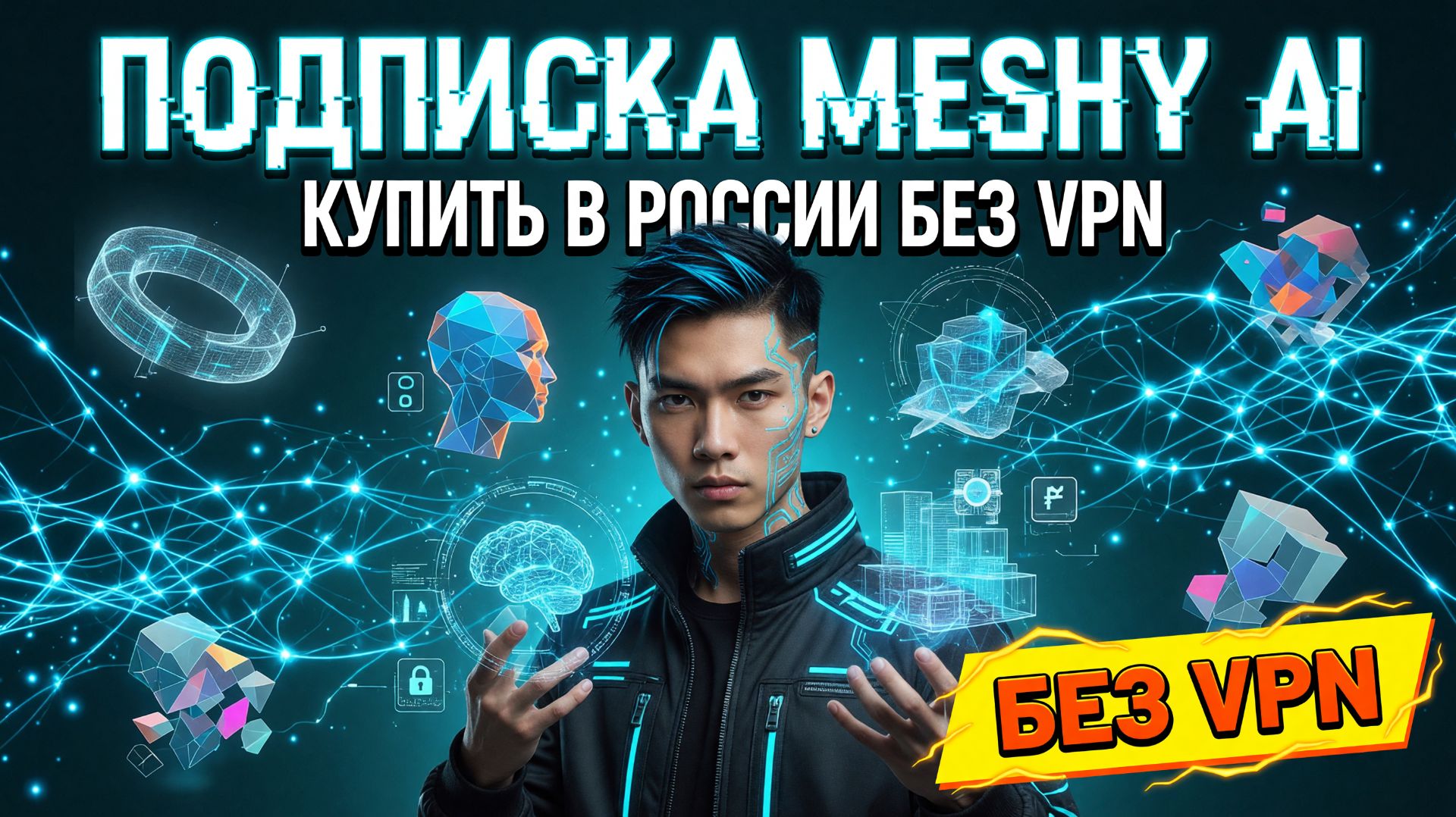 Подписка Meshy AI: как купить подписку Меши в России без VPN?