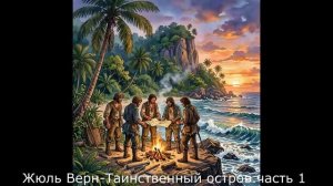 Жюль Верн-Таинственный остров.часть 1