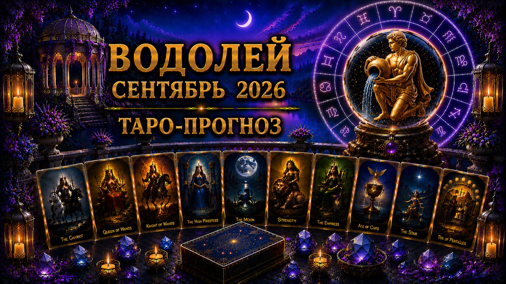 Водолей ♒ Таро прогноз на сентябрь 2026 года