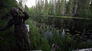 РЫБАЛКА НА ТАЕЖНОМ ОЗЕРЕ. УХА НА КОСТРЕ. ДЕГУСТАЦИЯ РЫБНЫХ КОНСЕРВОВ. ИЗБА «БЛИЖНЯЯ»